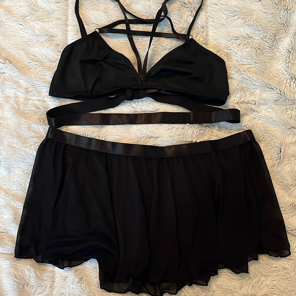 Pentagram bra and skirt by dream girl